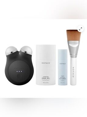 NuFACE Mini+starter kit AND Trinity LED wrinkle reducer attachment! Brand new!